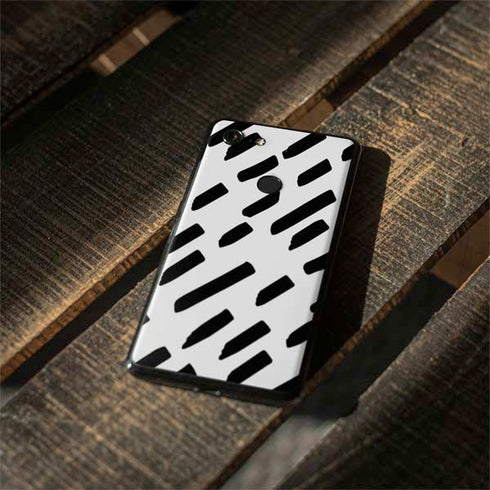 Black Dash Google Pixel 3 XL Skin